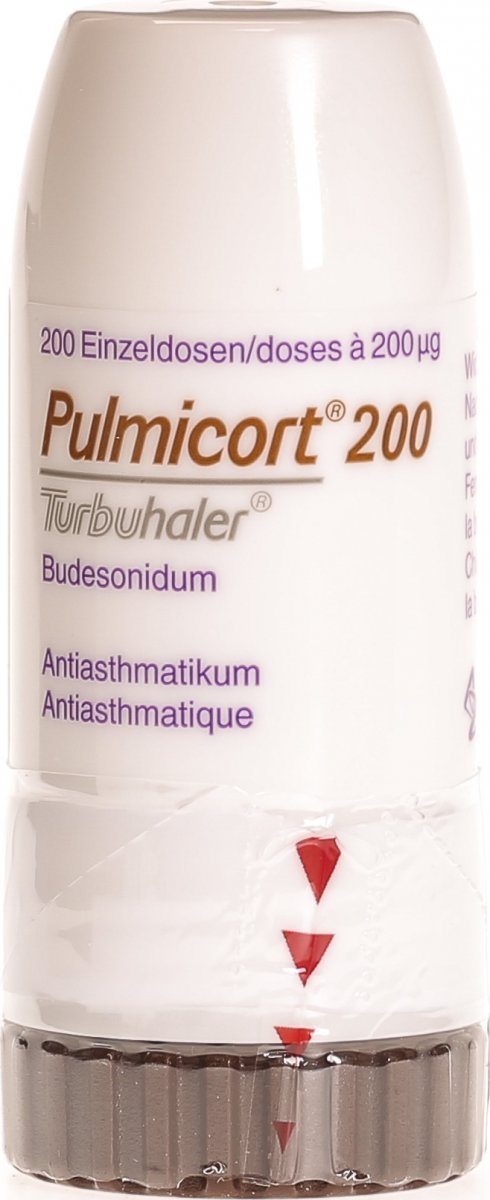 Pulmicort 200 Turbuhaler 0.2mg 200 Dos in der Adler Apotheke