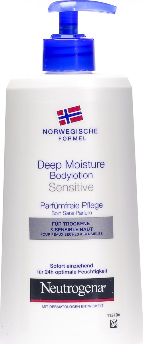 Neutrogena Deep Moisture Bodylotion Sensitive 400ml In Der Adler Apotheke