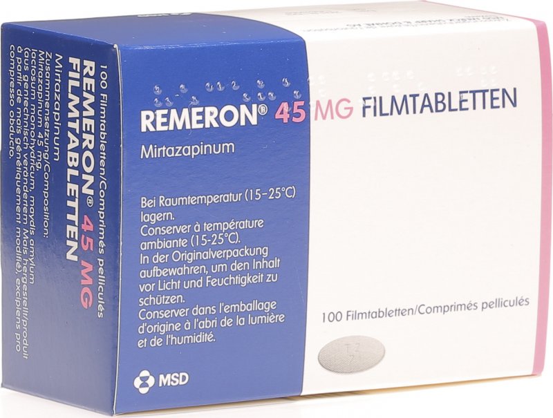 Remeron Tabletten Mg St Ck In Der Adler Apotheke