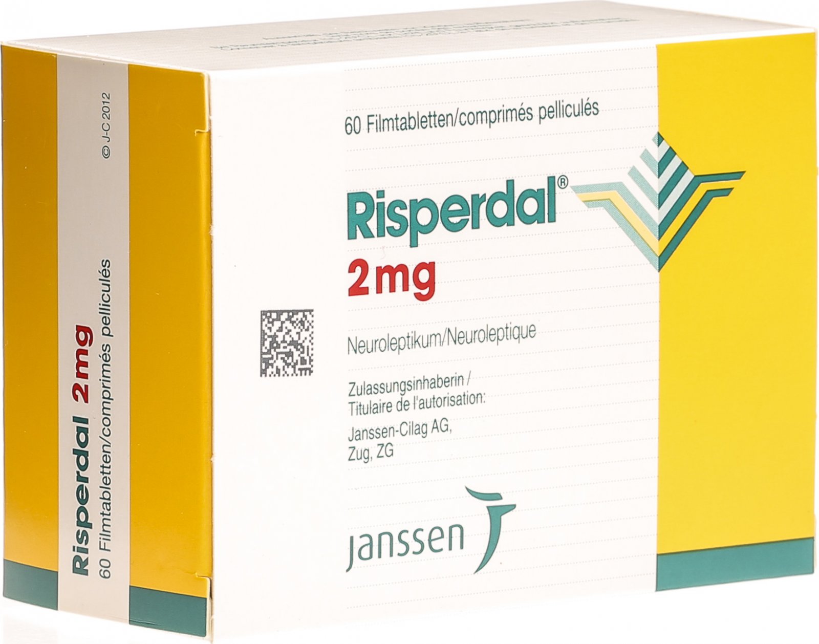 Risperdal Filmtabletten 2mg 60 Stück in der Adler Apotheke