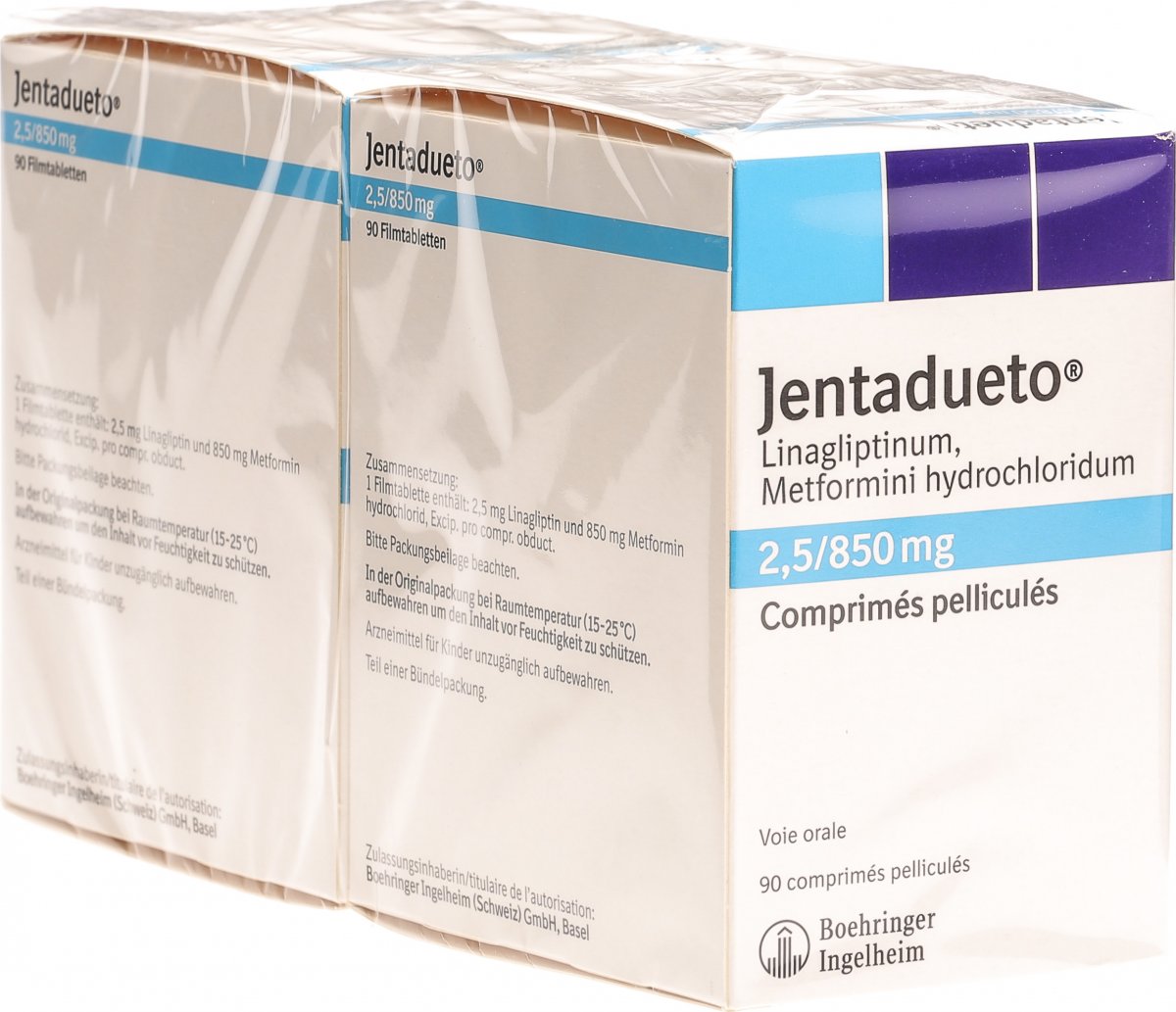 Jentadueto Filmtabletten Mg Mg X St Ck In Der Adler Apotheke