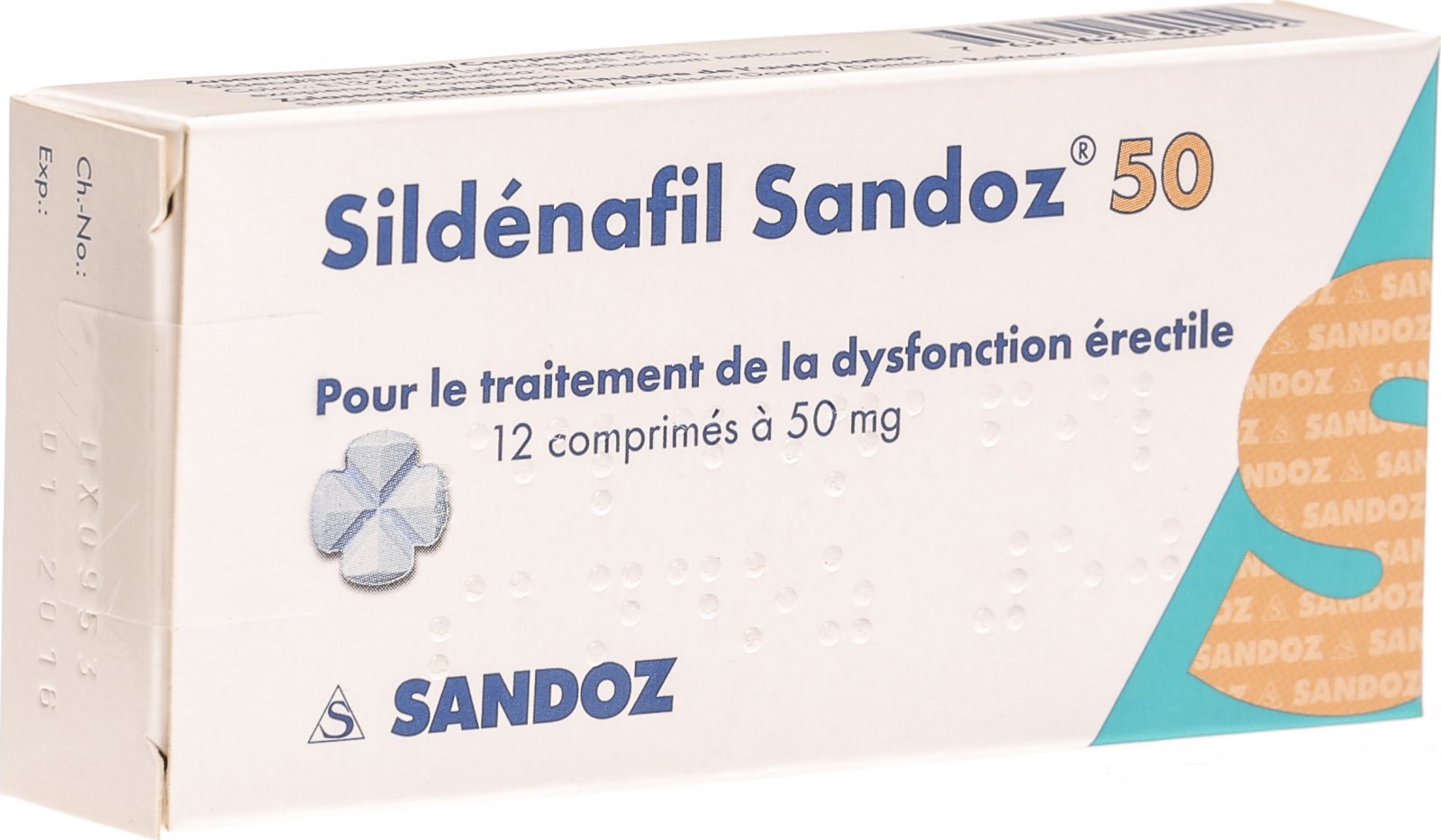 Sildenafil 50 mg 4 tabletten