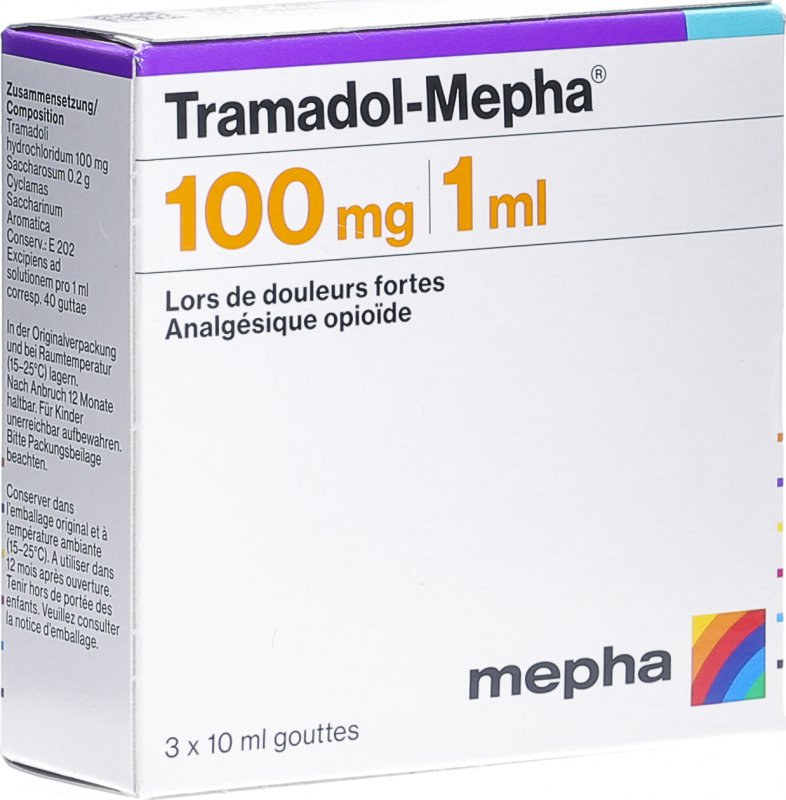 Mepha gouttes ml tramadol 10