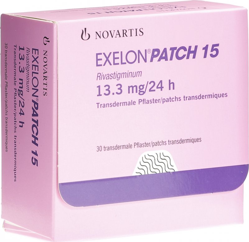 Exelon Patch 15 Matrixpfl 13.3 Mg/24h 30 Stück in der Adler Apotheke