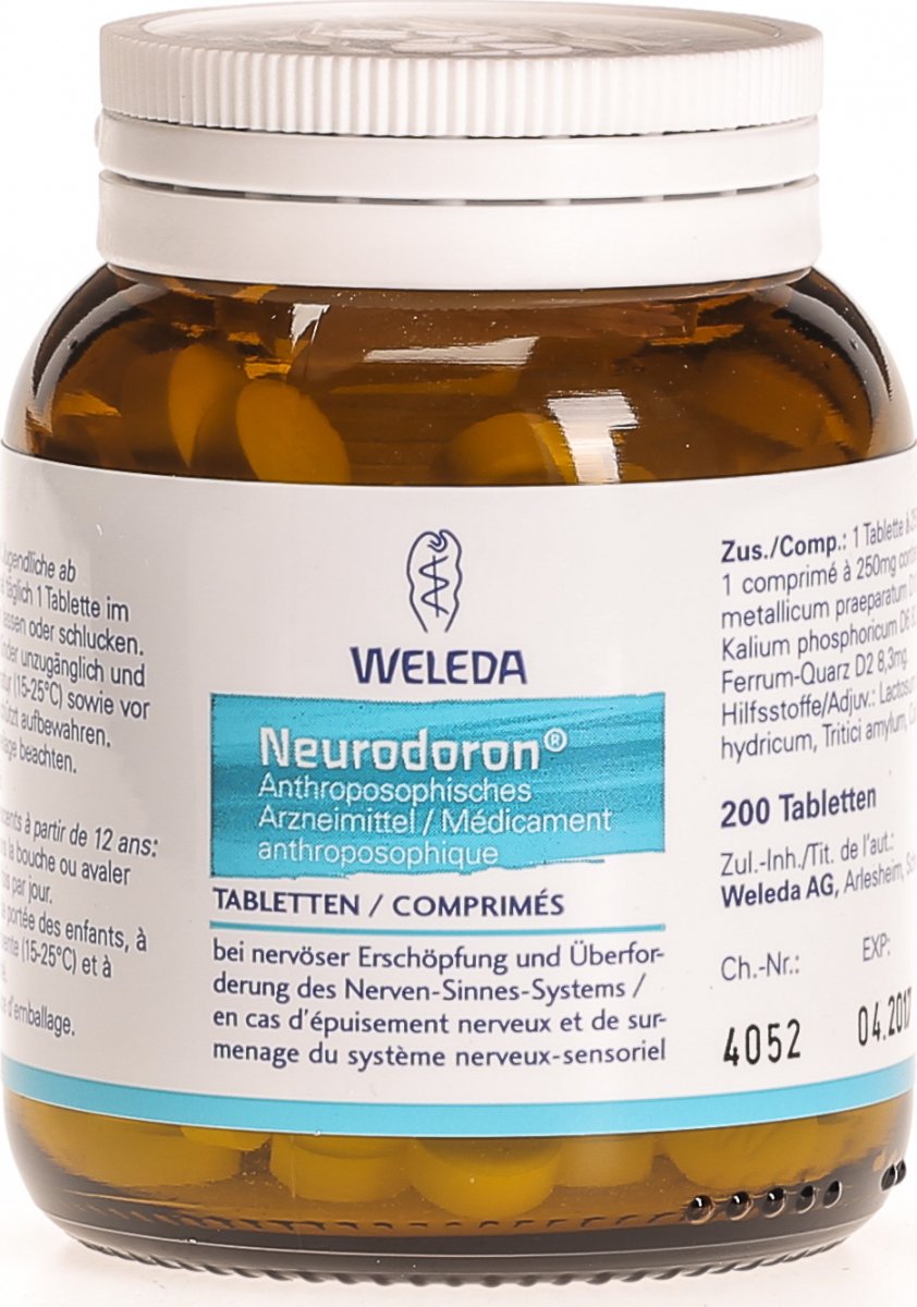 Neurodoron Tabletten 200 Stück In Der Adler Apotheke