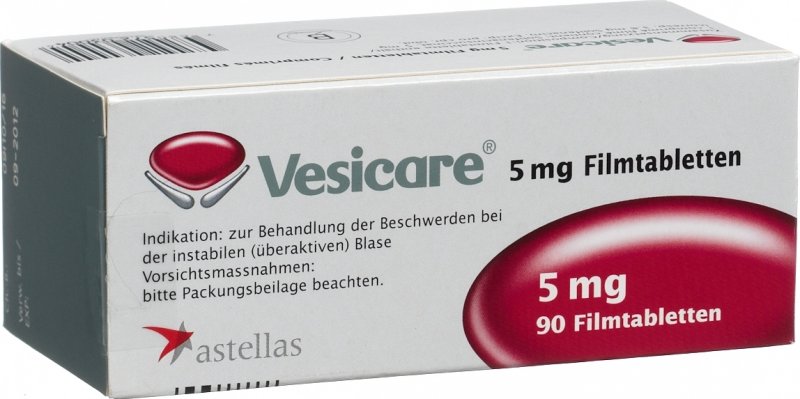 Vesicare 5 Mg Nedir