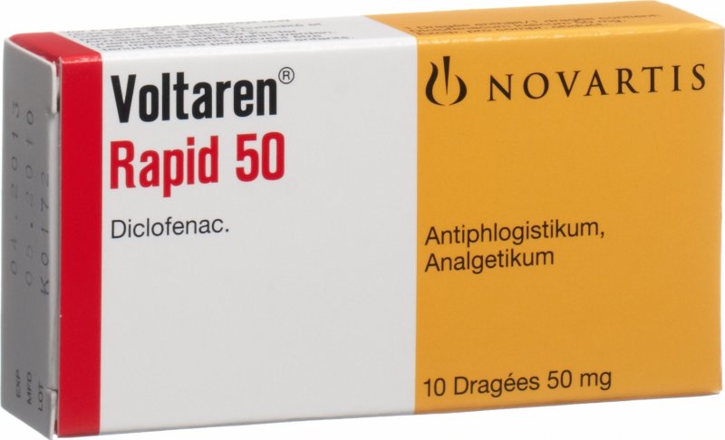 Voltaren Rapid 50mg 10 Dragées In Der Adler Apotheke