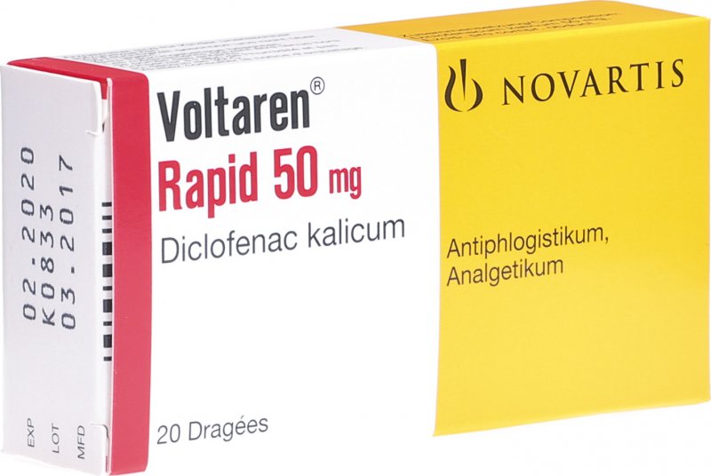 Voltaren Rapid 50mg 20 Dragées In Der Adler Apotheke