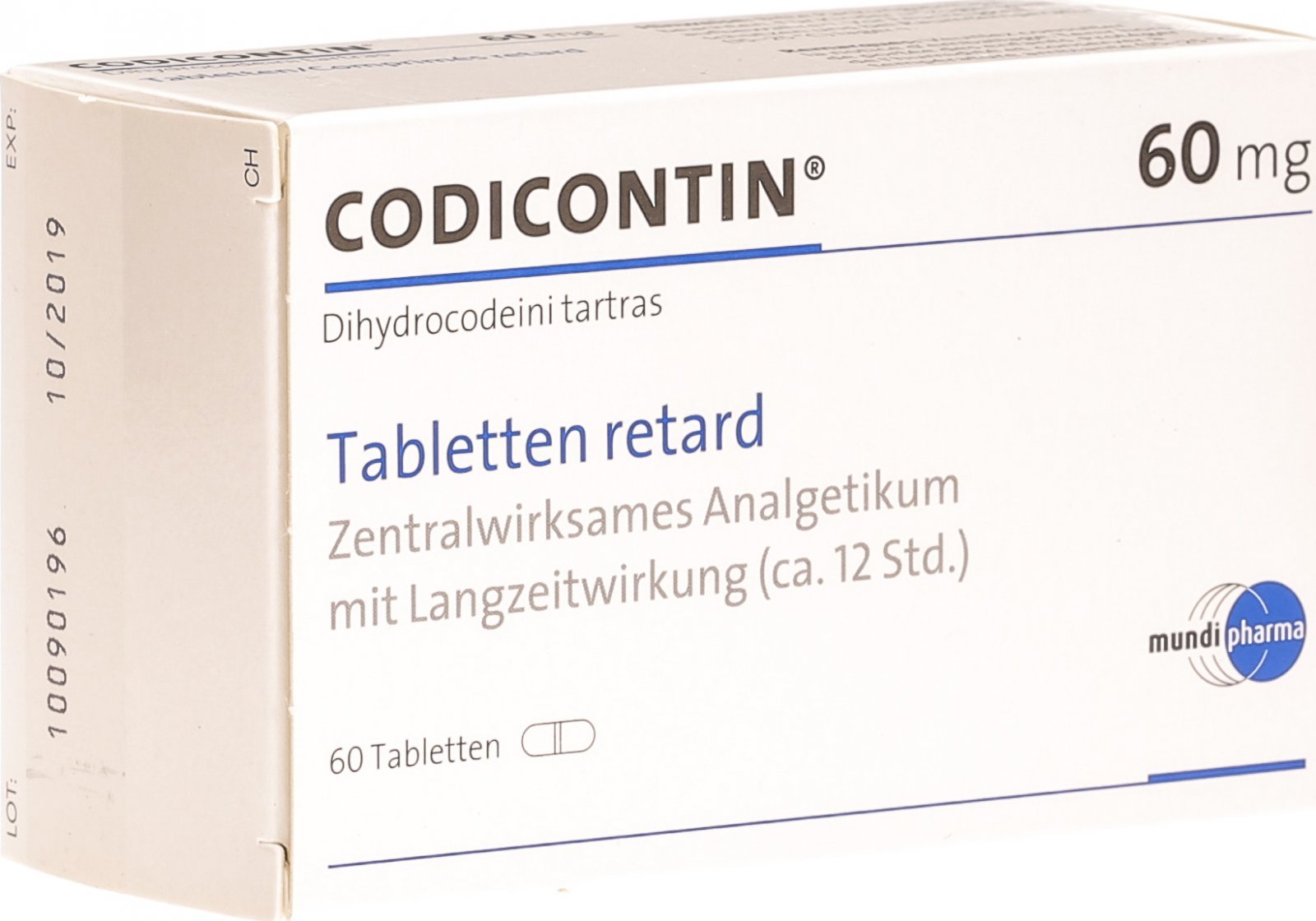 Codicontin Retard Tabletten 60mg 60 Stück in der Adler Apotheke