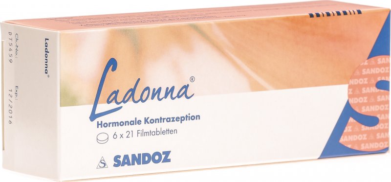 Ladonna Filmtabletten 6x 21 Stück in der Adler Apotheke