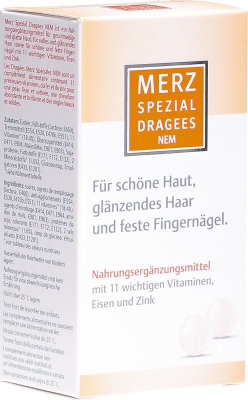 Merz Spezial Dragée 60 Stück in der Adler Apotheke