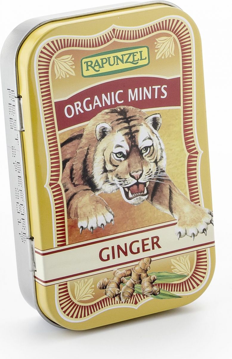 Rapunzel Bonbons Organic Mints Ginger Hih Dose 50g in der Adler Apotheke