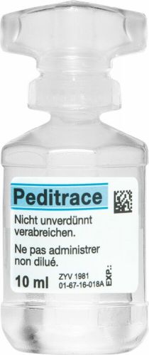 Peditrace Infusionskonzentrat 10 Zus Ampullen 10ml in der Adler Apotheke