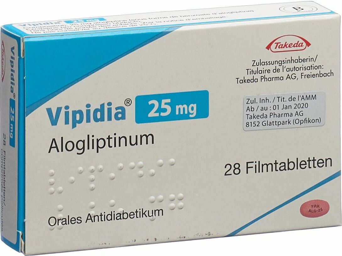 Vipidia Filmtabletten 25mg 28 Stück In Der Adler Apotheke