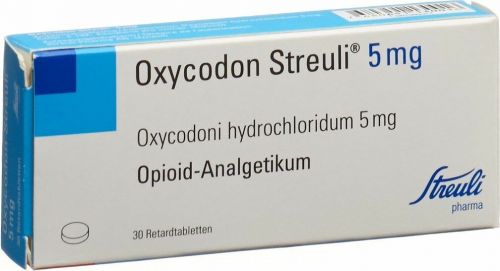 Oxycodon Streuli Retard Tabletten 5mg 30 Stück in der Adler Apotheke