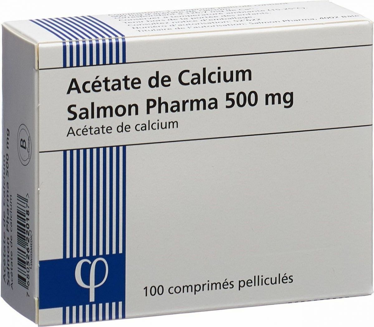 Calcium Acetat Salmon Pharma 500mg 100 Stück in der Adler Apotheke