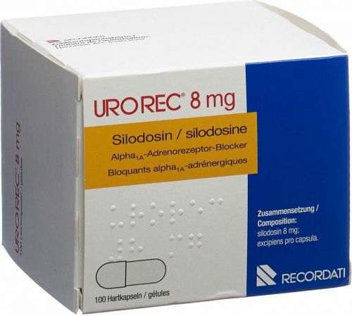 Силодозин 8 мг. Урорек, капсулы 8 мг, 90 шт.. Урорек от чего лечит.