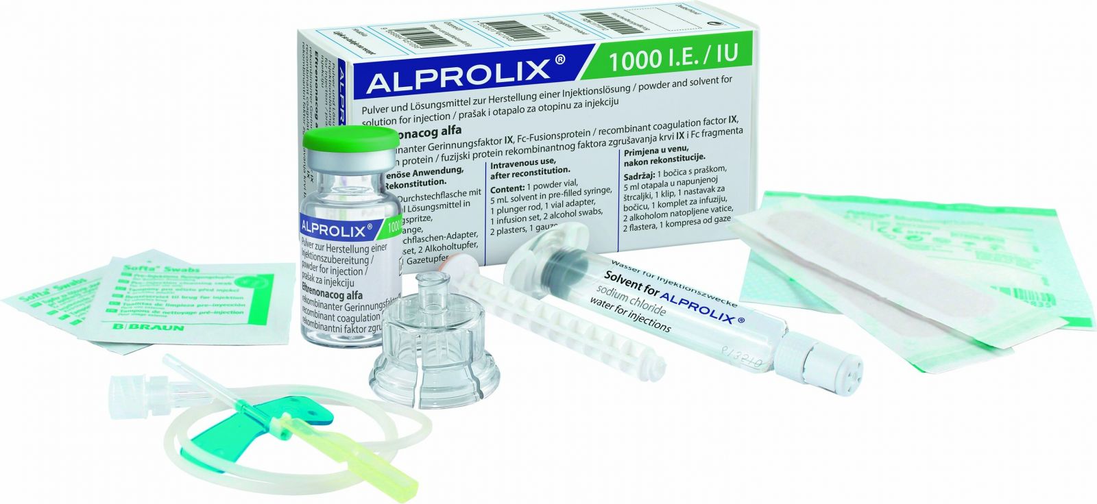 Alprolix Trockensubstanz 1000 Ie Cum Solv Durchstechflasche in der ...