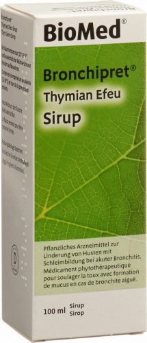 Bronchipret Thymian Efeu Sirup Flasche Ml In Der Adler Apotheke