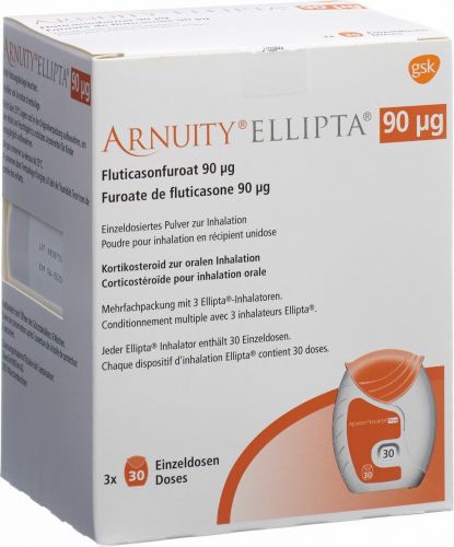 Arnuity Ellipta Inh Pulver Mcg X Dos In Der Adler Apotheke