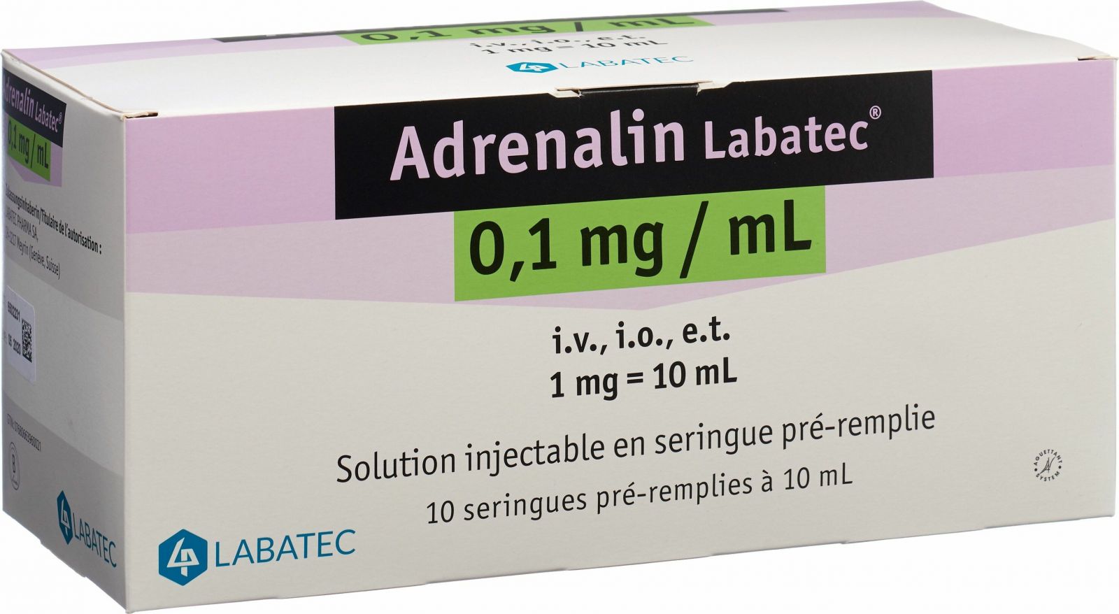 Adrenalin Labatec 1mg/10ml 10 Fertigspritzen 10ml In Der Adler Apotheke