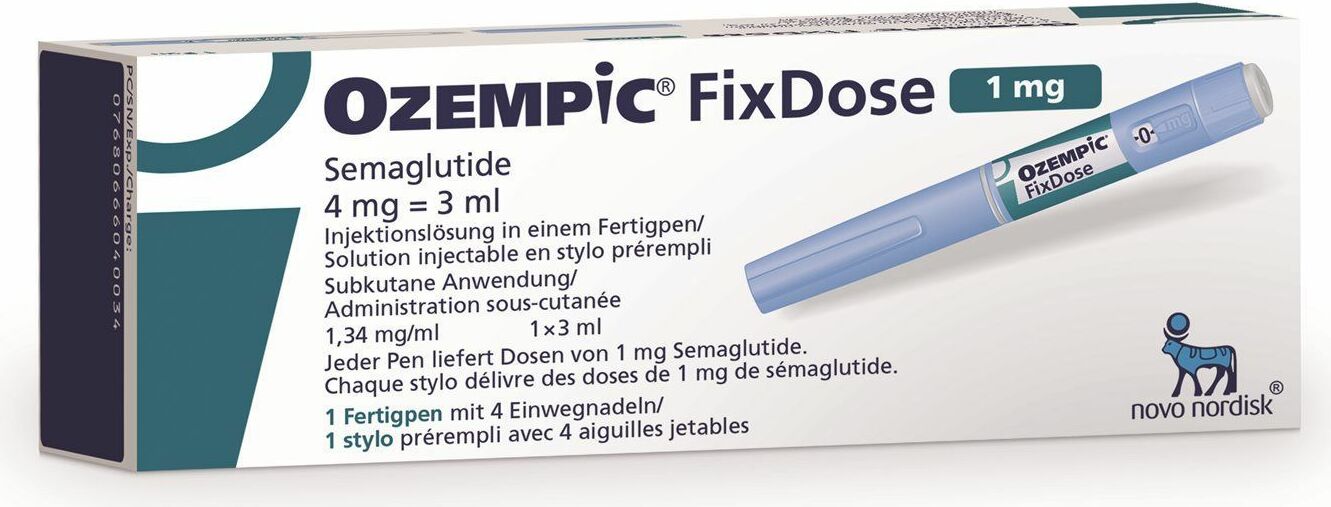 Ozempic Click Chart 4mg Pen