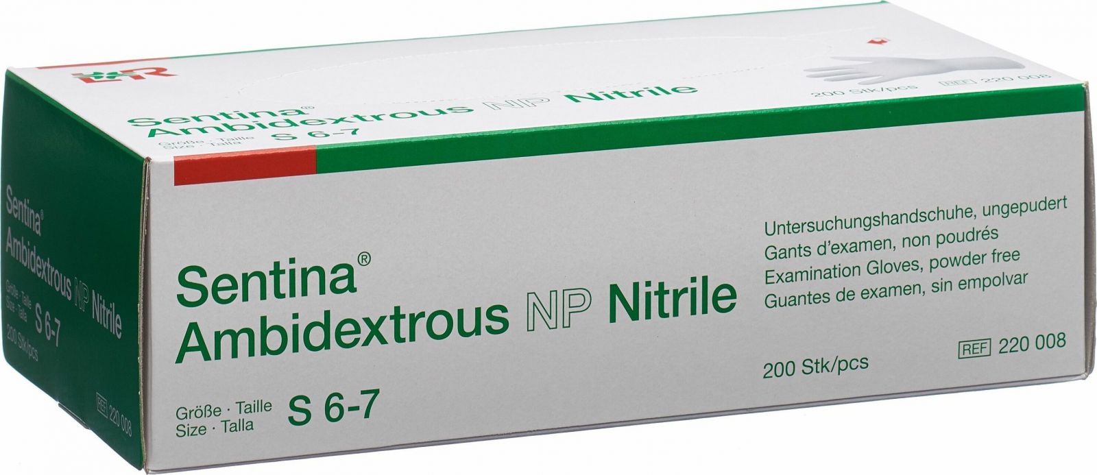 sentina ambidextrous np nitrile