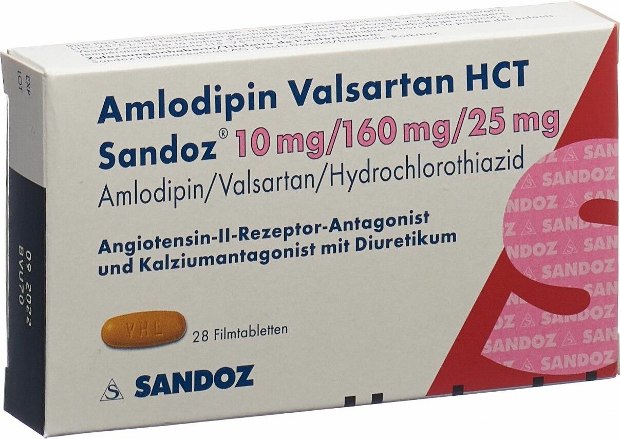 Amlodipin Valsartan Hct Sandoz 1016025 28 Stück In Der Adler Apotheke