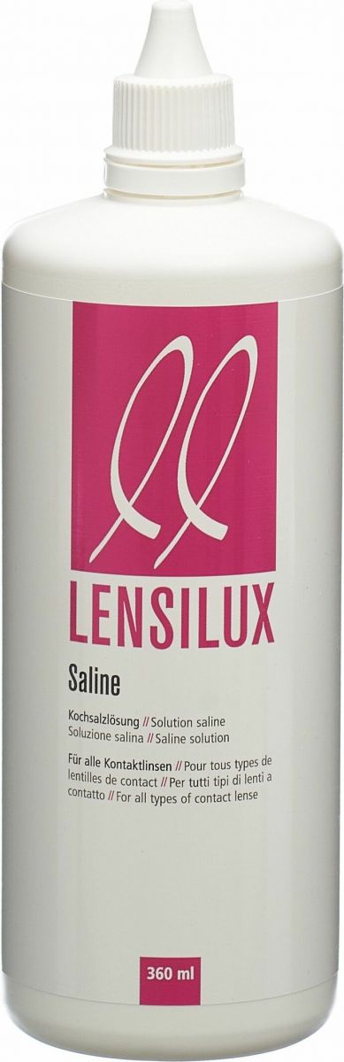 Lensilux Saline Kochsalzl Sung Flasche Ml In Der Adler Apotheke