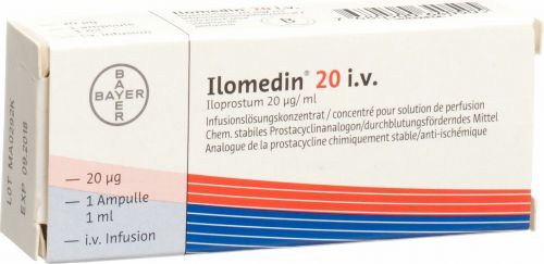 Ilomedin Infusionskonzentrat 20mcg Ml I V Ampullen 1ml In Der Adler