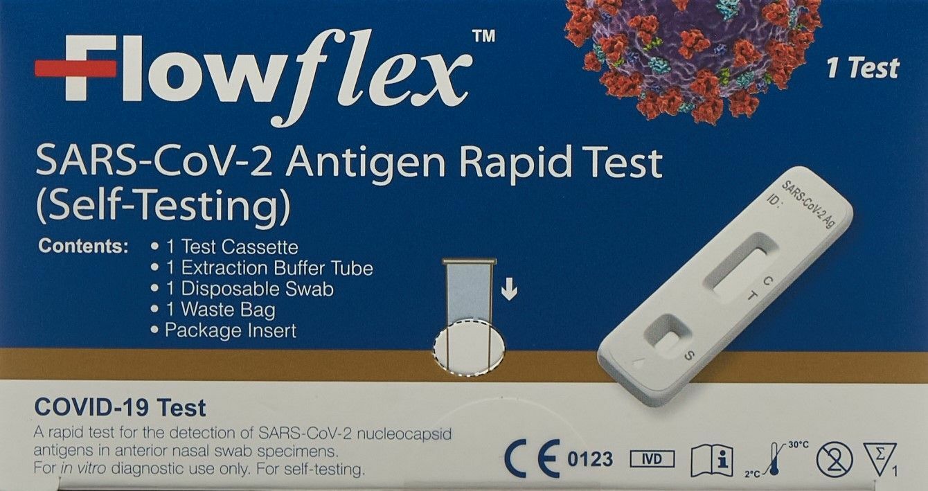 Flowflex Sars Cov Antigen Rapid Test In Der Adler Apotheke