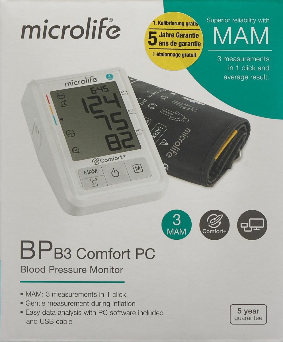 microlife bp b3 comfort