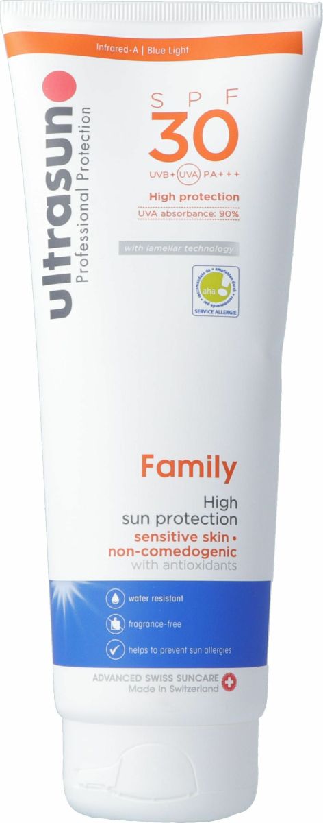 ultrasun family 30 250ml