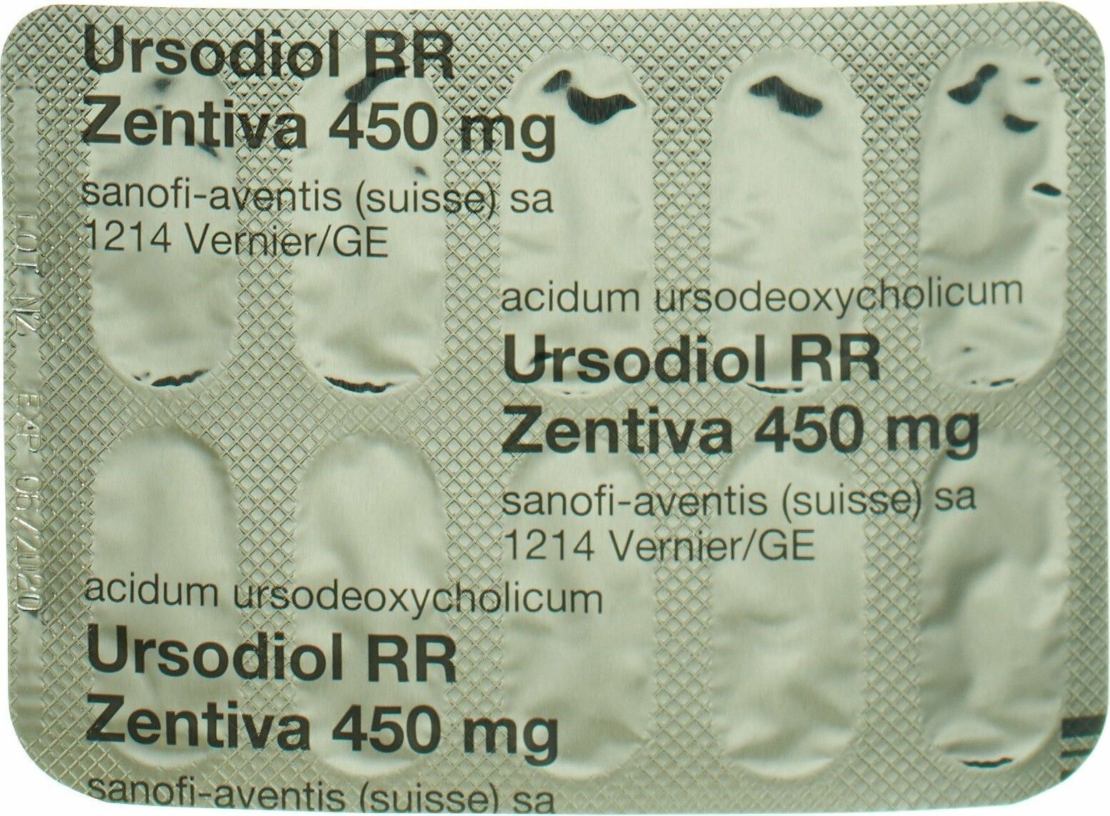 Ursodiol Rr Zentiva Kapseln 450mg 60 Stück in der Adler Apotheke