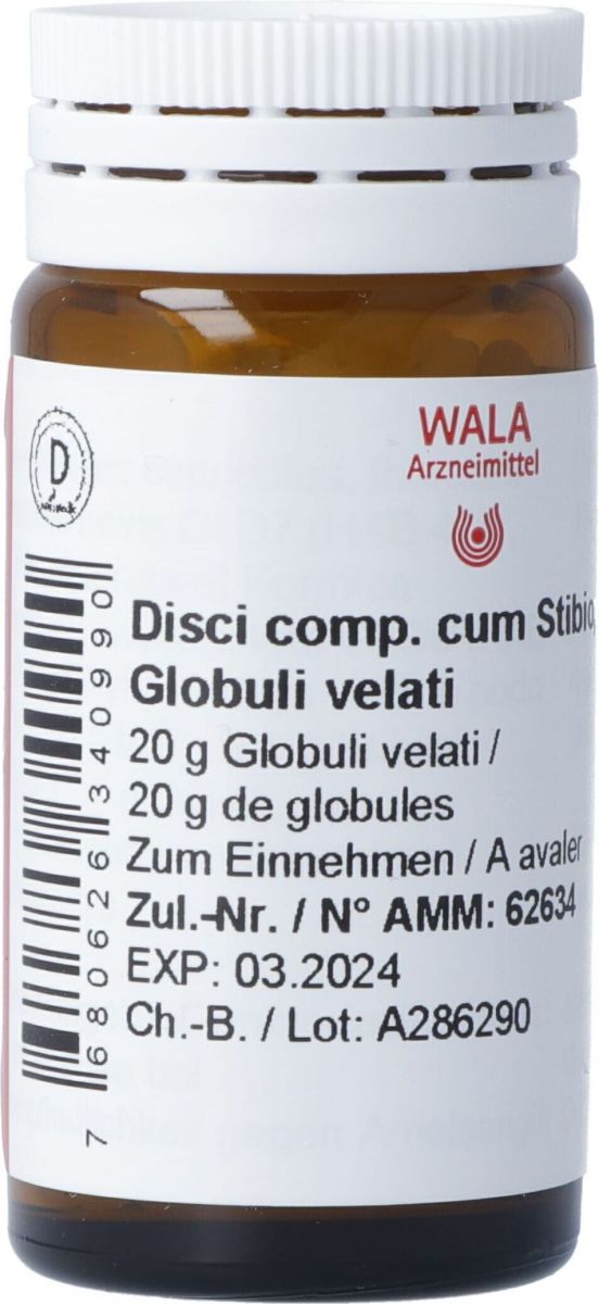 Wala Disci Comp Cum Stibio Globuli G In Der Adler Apotheke