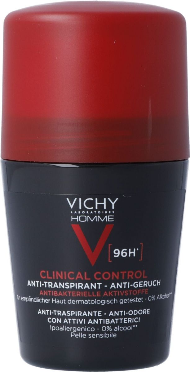 Vichy Homme Deo Clinical Control Roll On 96h 50ml In Der Adler Apotheke