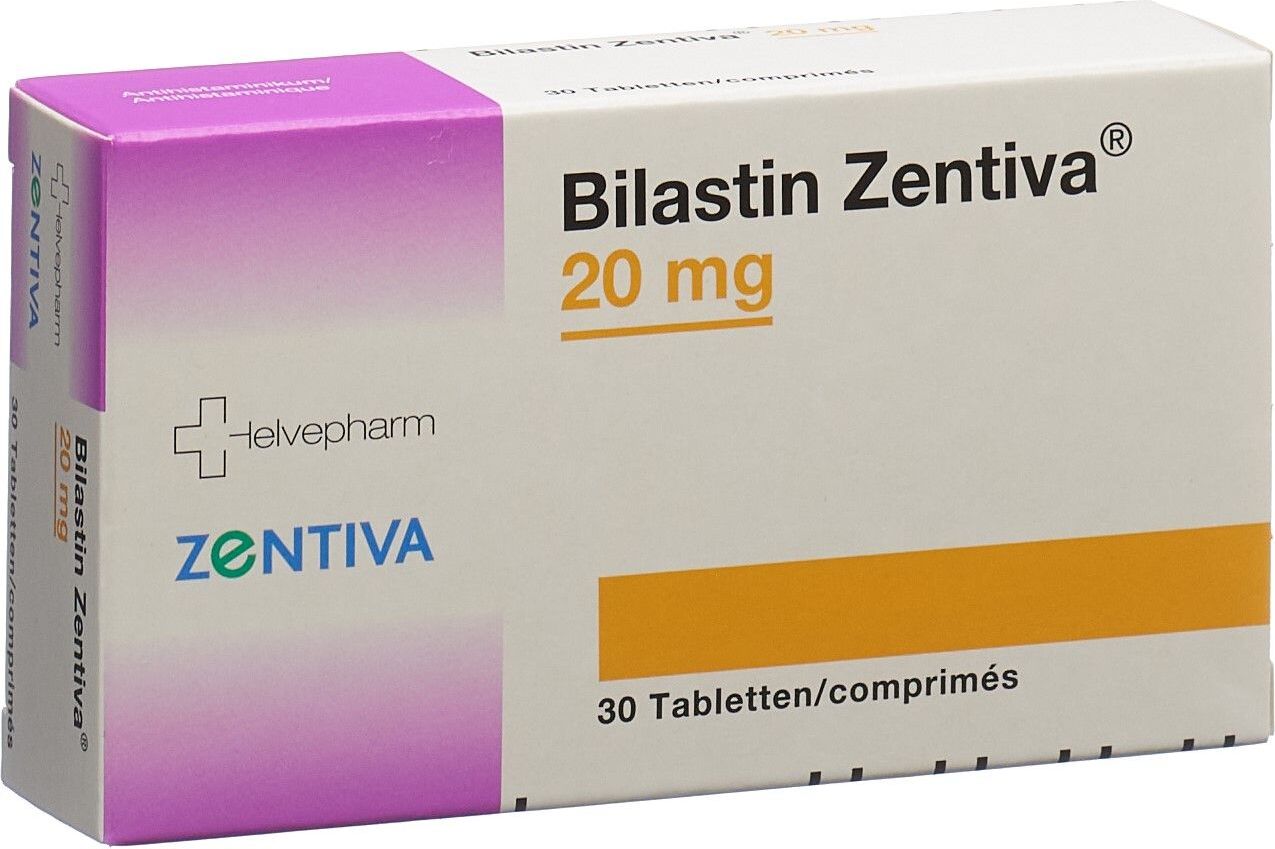 Bilastin Zentiva Tabletten 20mg 30 Stück in der Adler Apotheke