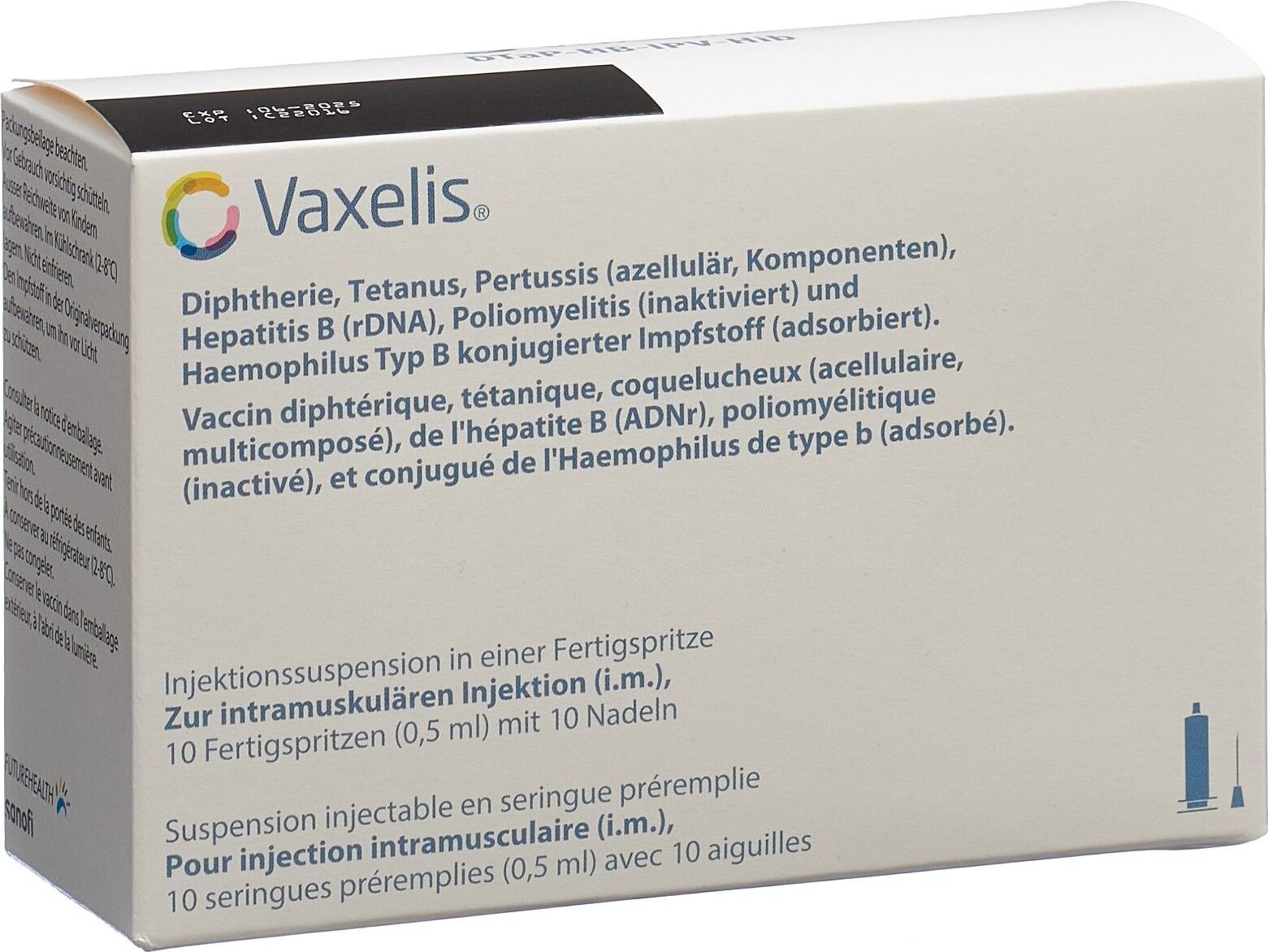 Vaxelis Inj Susp Mit 1 Nadel 10 Fertspr 0.5 Ml In Der Adler Apotheke