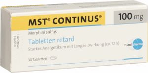 Mst Continus Retard Tabletten Mg St Ck In Der Adler Apotheke