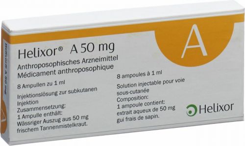 Helixor A Injektionslösung 50mg Ampullen 8 Stück In Der Adler Apotheke