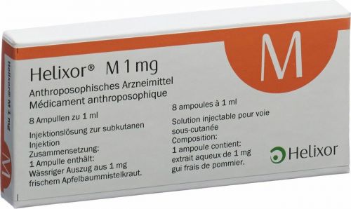 Helixor M Injektionslösung 1mg Ampullen 8 Stück In Der Adler Apotheke