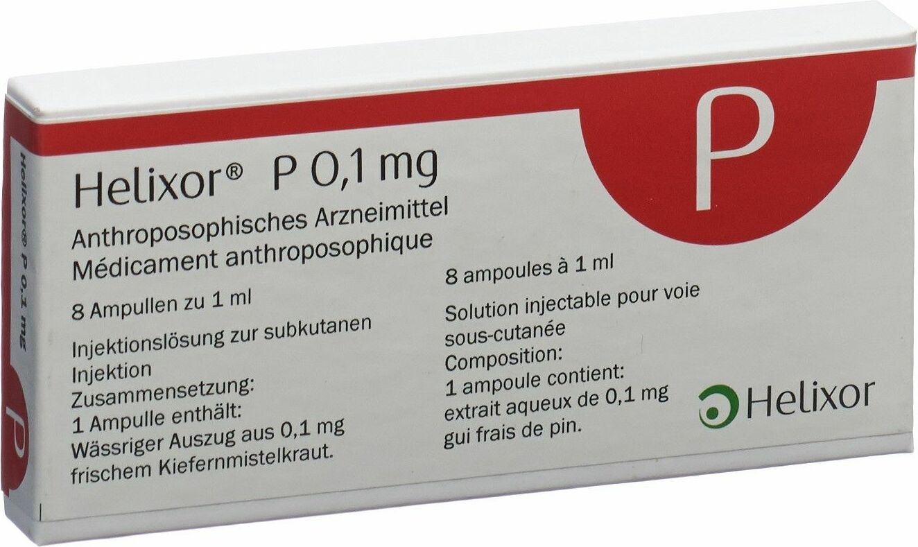 Helixor P Injektionslösung 0.1mg Ampullen 8 Stück In Der Adler Apotheke