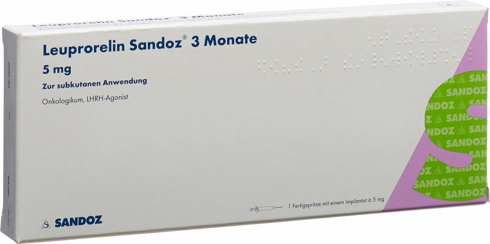 Leuprorelin Sandoz Injektionspräparat 5mg Fertigspritze in der Adler ...