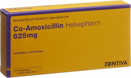 Co Amoxicillin Helvepharm Filmtabletten 625mg 10 Stück In Der Adler