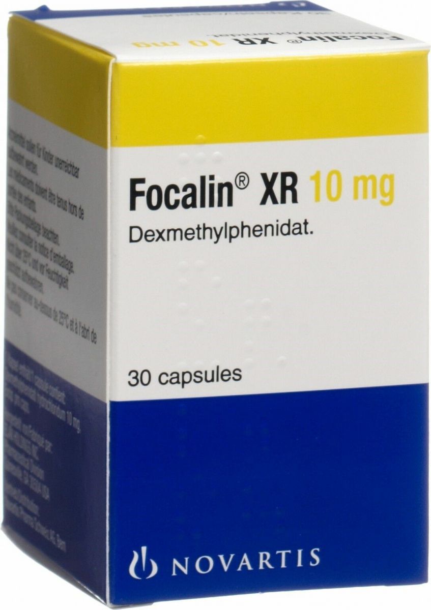 Focalin XR Retard Kapseln 10mg 30 Stück in der Adler Apotheke