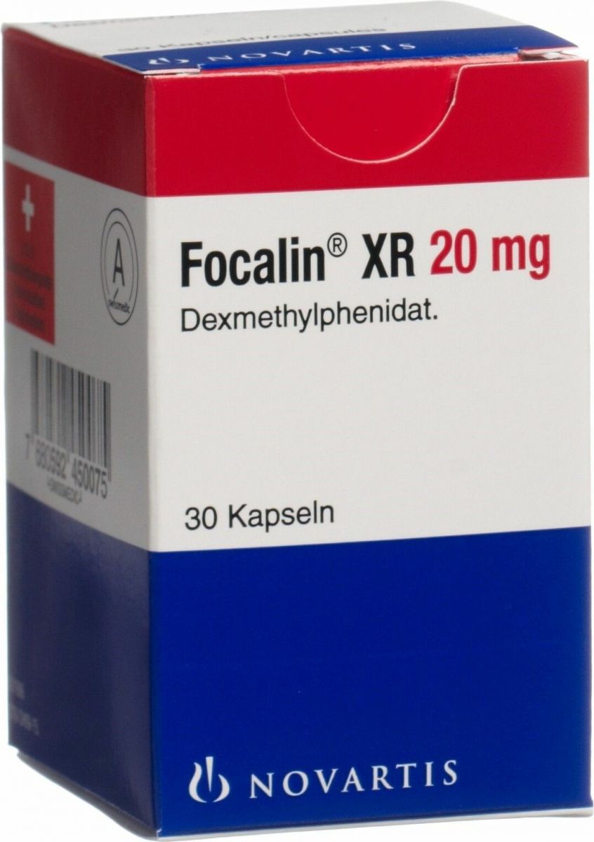 Focalin XR Retard Kapseln 20mg 30 Stück in der Adler Apotheke