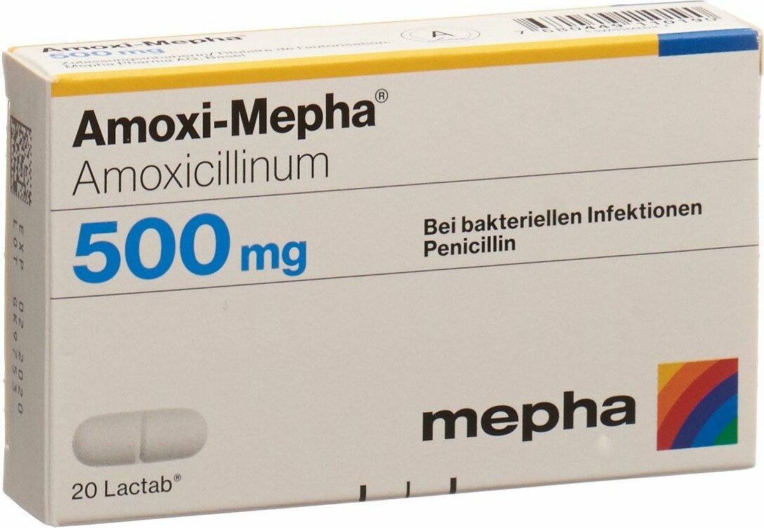 Amoxi Mepha Lactabs Mg St Ck In Der Adler Apotheke