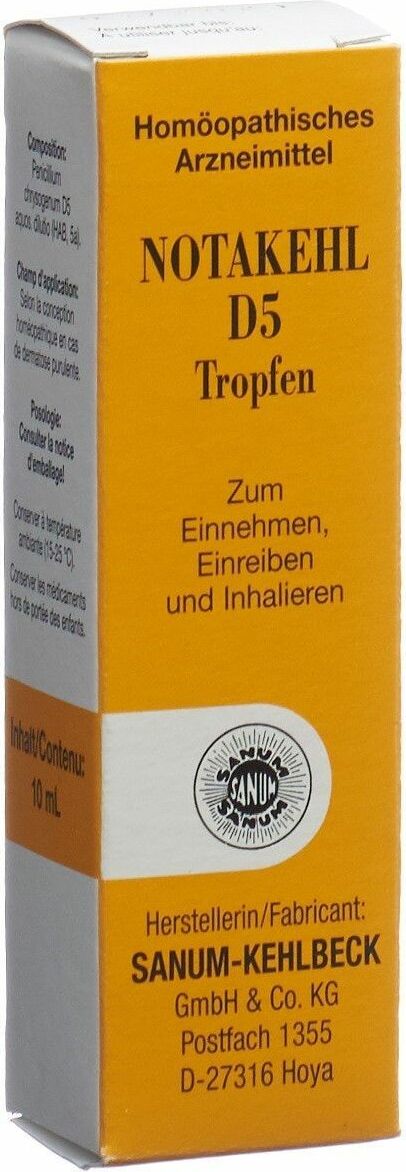 Notakehl Tropfen D Ml In Der Adler Apotheke