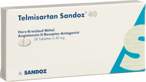 Telmisartan Sandoz Tabletten 40mg 28 Stück in der Adler Apotheke